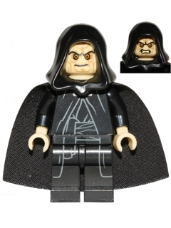 LEGO Minifigure -- Emperor Palpatine-Star Wars / Star Wars Episode 4/5/6 -- SW0634 -- Creative Brick Builders